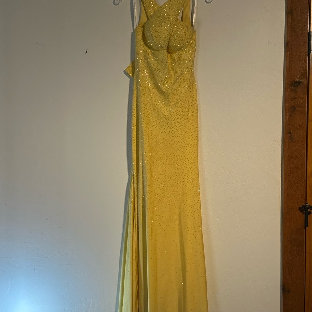 Sherri Hill Sparkling Sunshine Gown